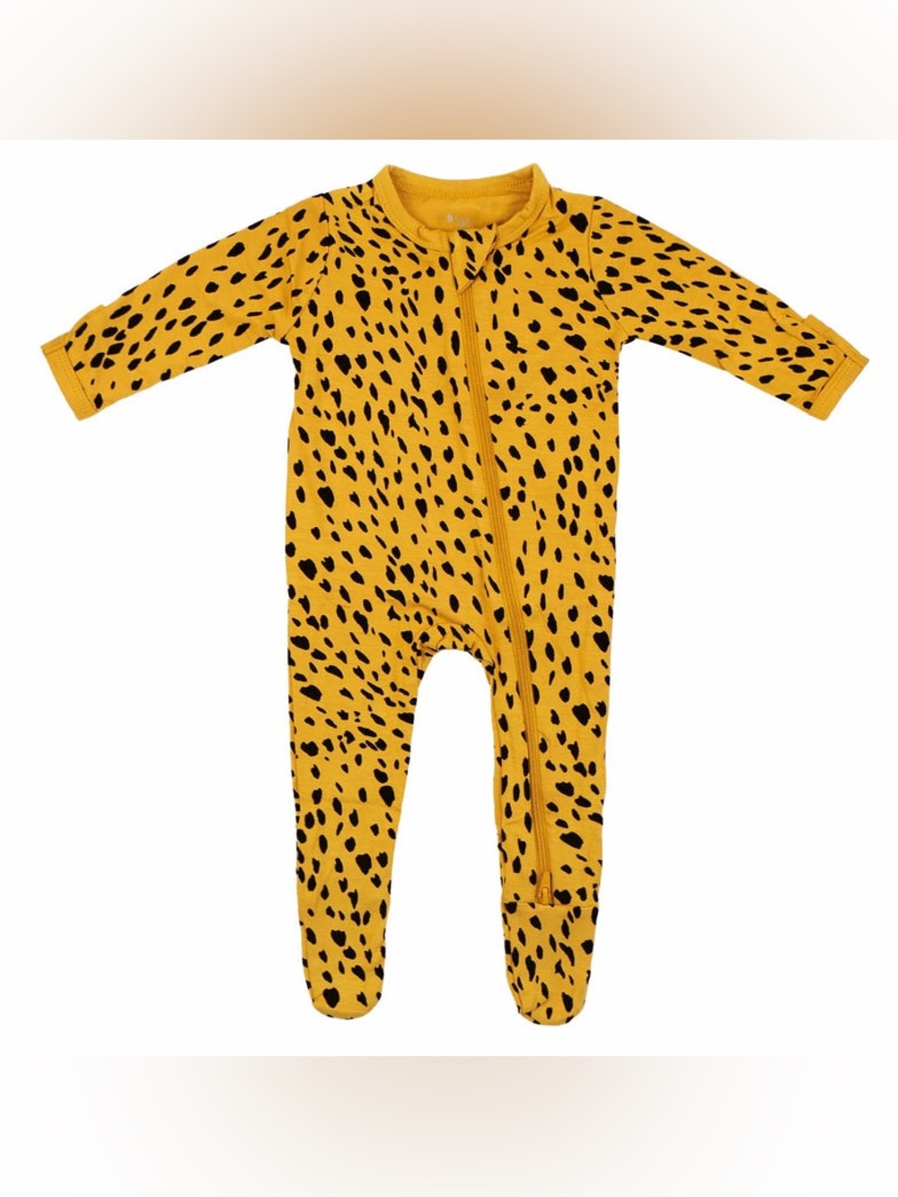 Kyte Baby Zippered Footie in Marigold
Cheetah / 18-24 months